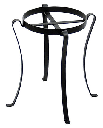 Achla Patio Plant Stand, Black, 18"H