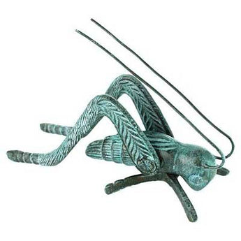 Achla Lucky Hearth Cricket, Verdigris