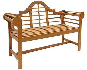 Achla Wooden Lutyens Bench, 54"L