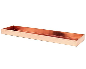 Achla Copper Plant Tray, 29"L