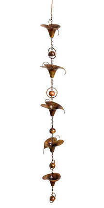 Ancient Graffiti Decorative Hanging Chain, Calla Lilies