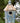 Anthony Stoneware Bird Cottage Bird House, French Blue