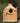 Anthony Stoneware Bird House, Medium, Butternut