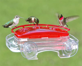 Aspects Jewel Box Window Hummingbird Feeder, 8 oz.