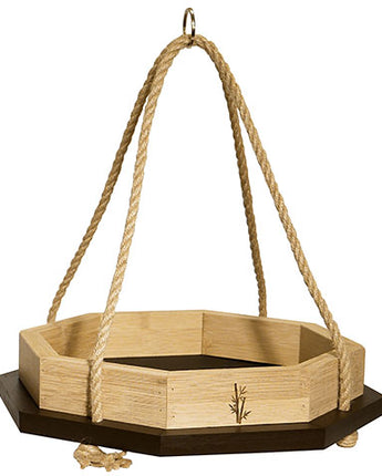 Audubon Ultimate Renewable Bamboo Octagonal Platform Feeder