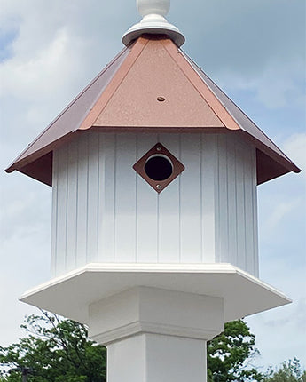 Wing & A Prayer Gardenia House, Hammered Copper Roof