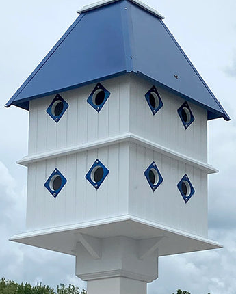 Wing & A Prayer Manor House, Cobalt Blue Roof