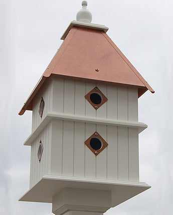 Wing & A Prayer Plantation Bird House, Hammered Copper Roof