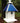 Wing & A Prayer Team Colors Bird House, Blue and Silver