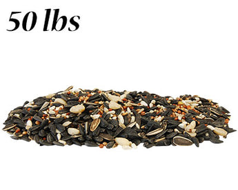 Wild Bird Seed Mix, Deluxe Blend with Fruit, 50 lbs.