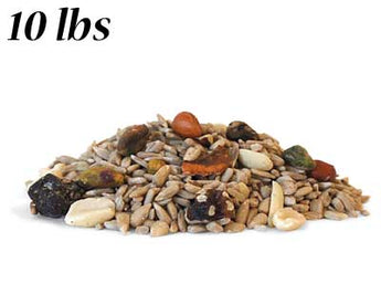 Wild Bird Seed Mix, Shell Free Fruit and Nut, 10 lbs.