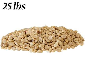 Raw Peanut Splits, 25 lbs. (Call for in store pricing)