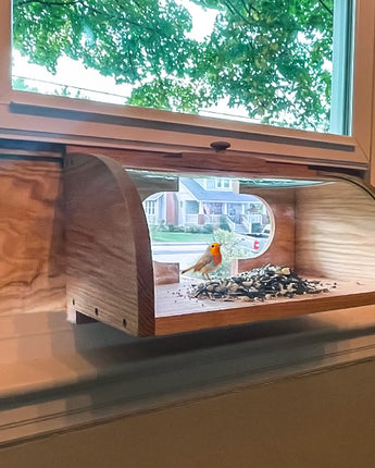 Coveside In-House Breadbox Window Bird Feeder