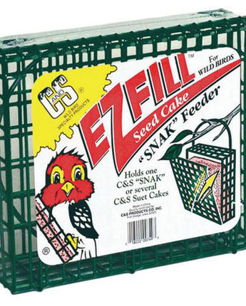 C&S EZ Fill Large Suet or Seed Cake "Snak" Feeder