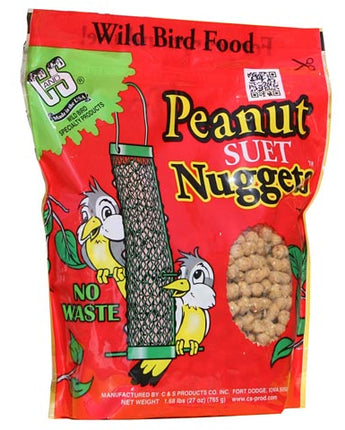 C&S Peanut Suet Nuggets, 27 oz., Pack of 6 (Call for in store pricing)