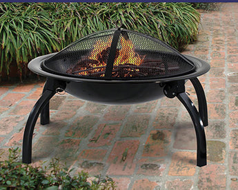 DeckMate Steel Quick Collapse Fire Bowl, 25" dia.