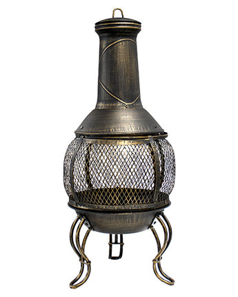 DeckMate Corona Steel Chimenea, 16" dia.