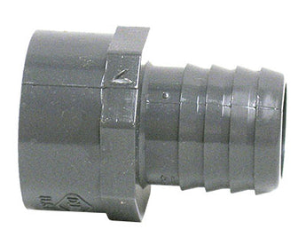 Flexible Tubing Adapter, 1 1/4" FPT x 1 1/4" Barb