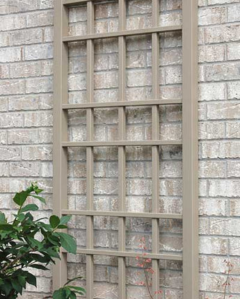 Dura-Trel Cottage Trellis, Mocha, 66"H