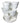 Emsco Bloomers Flower Tower Stackable Planters, White, 12"L