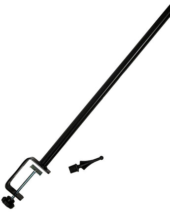 Erva Deck Rail Pole, Black