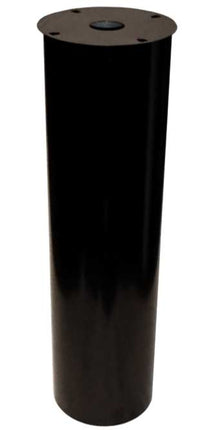 Erva Pole Mounted Squirrel Baffle, Black, 8" dia.