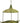 Esschert Design Aged Metal Hanging Bird Feeder, Green