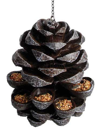 Esschert Design Pinecone Hanging Bird Feeder