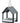 Esschert Design Hanging Fly Through Bird Feeder, Black/Gray