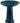 Esschert Design Ceramic Bird Bath and Pedestal, Teal