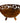 Esschert Design Steel Leaf Pattern Fire Bowl, Rust, 23.5"