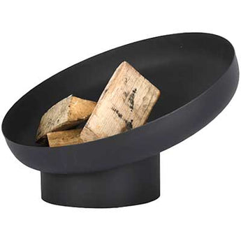 Esschert Design Steel Sloping Fire Bowl, 23.5" dia.