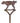 Esschert Design Cast Iron "NO!" Peeing Yard Sign, Brown