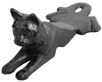 Esschert Design Cast Iron Cat Door Wedge