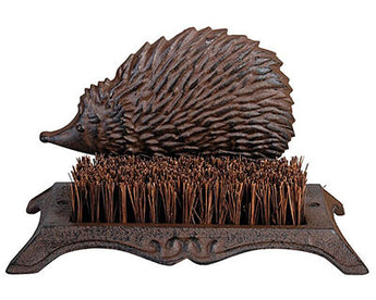 Esschert Design Cast Iron Hedgehog Boot Brush