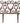 Esschert Design Scroll Garden Fence, Rust, 11"H, Pack of 12