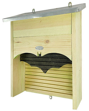 Esschert Design Silhouette Two Chamber Bat House, 20 bats