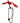 Esschert Design Staked Steel Flying Cardinal Rocker, 53"H