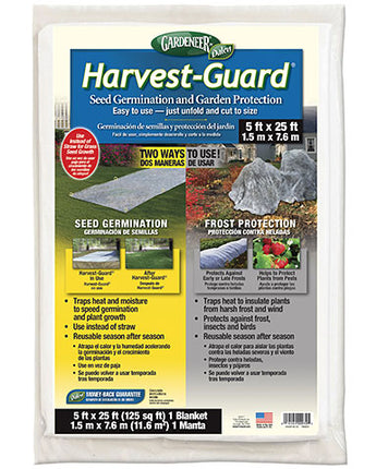 Harvest Guard Frost and Seedling Protector, 5' x 25'
