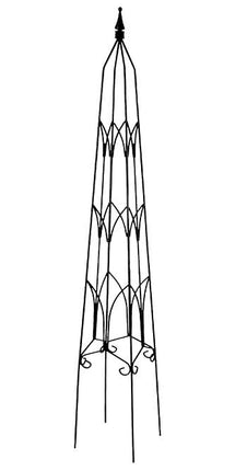 Gardman Gothic Obelisk, Black, 59.5"
