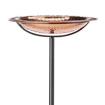 Good Directions Copper Bird Bath with Garden Pole