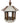 Amish Made Recycled Plastic Gazebo Bird Feeder, Brown & Gray