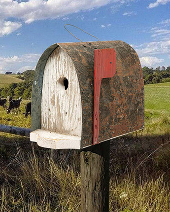 Bird In Hand Amish Made Mercer Mailbox Bird House