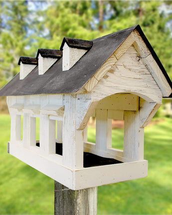 Bird In Hand Amish Made Willow Hill Covered Bridge Feeder