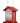 Chateau Squirrel Resistant Weight Sensitive Bird Feeder, Red