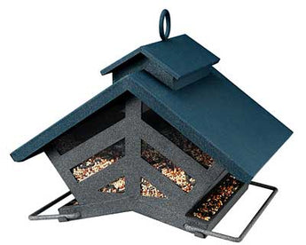 Heritage Farms Chalet Deluxe Double Sided Bird Feeder