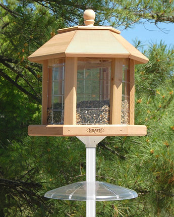 Heath Le Grande Gazebo Bird Feeder Combo