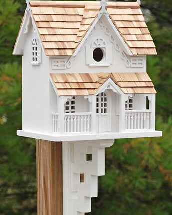 Home Bazaar Gingerbread Cottage Bird House