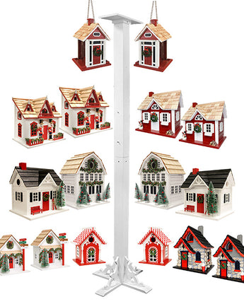 Home Bazaar Christmas Collection 16 Piece Display with Post