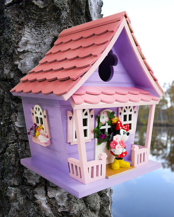 Home Bazaar Minnie Mouse Bird House, Pink